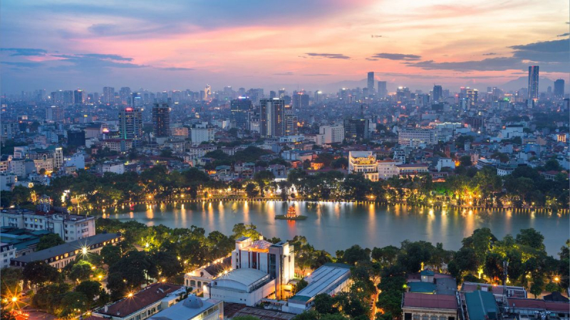 Hanoi's landscape